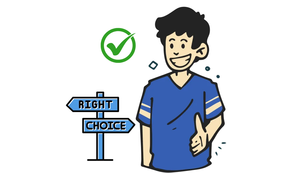 tep-by-step guide flowchart for selecting the right CRM software between Zoho, Salesforce, and SugarCRM based on business needs