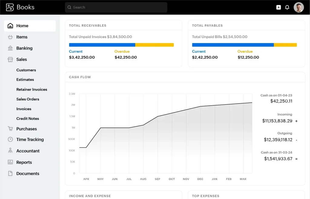 Zoho Books vs. QuickBooks: Which Accounting Software is best for Your Business in 2025? Zoho Books
