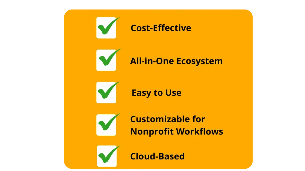 Zoho benefits for nonprofits